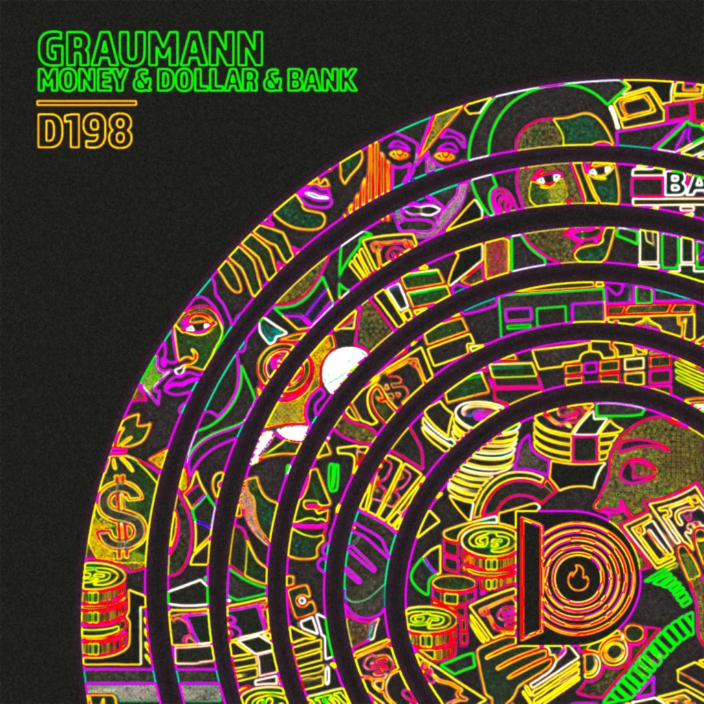Cover art for Money & Dollar & Bank by Graumann, a Tech House release on Duenia